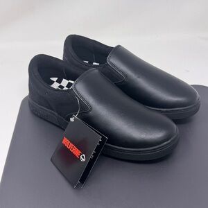Wolverine Urban Eatery fx anti Slip Work Shoe Waiter Chef Black New size 6.5